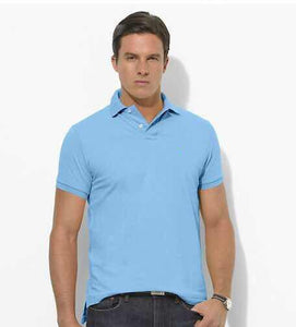 small pony polo top Men Short sleeve Casual rugby Shirt