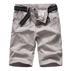 Summer Mens Cargo Shorts Brand Green Army Military Tactical