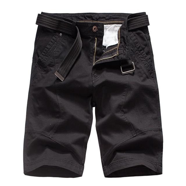 Summer Mens Cargo Shorts Brand Green Army Military Tactical